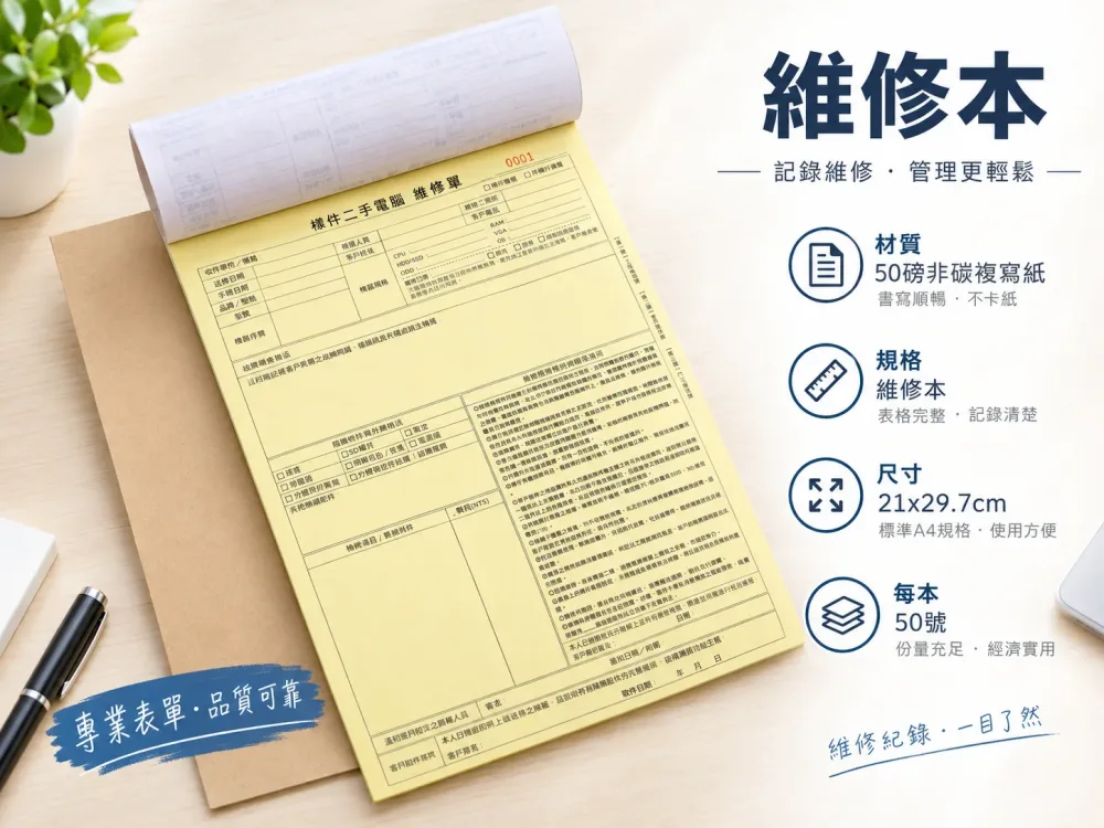複寫聯單 捐款收據 /補習班收據/協會收據/管理費收據/出貨本/送貨本 紙張-50磅利百代複寫紙…… 適用-各種收據,繳款通,送貨單,訂購單,維修單,菜單,立案收據,合約書,證明書,公務聯絡,客服通知單,訂貨本,捐款收據,管委會收據,學雜費收據,感謝狀,製程聯單/檢驗單/廠內表單/請購單/客戶資料表